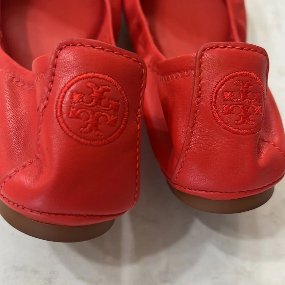 Tory Burch Eddie flat ballet Packable flats sz 7.5 nwot - Picture 5 of 15